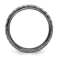 thumbnail image 2 of Sterling Silver Black-Plated Ring, 2 of 5