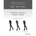 thumbnail image 2 of MeMoi Perfectly Opaque Shaper Tights - Womens - Female, Q1/Q2, Dark Chocolate, 2 of 12