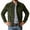 Army Green, variant on Men'S Vintage Trucker Suede Jacket Light Weight Faux Leather Casual Western Blazer Sport Coat Brown L