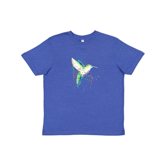 Inktastic hummingbird paint splatter Youth T-Shirt