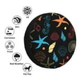 thumbnail image 5 of 16'' Hand-Drawn Marine Life Graffiti Tire Cover, Universal Spare Wheel Covers, Dust-Proof, Water-Proof, Sun-Proof and Corrosion-Proof, 5 of 9