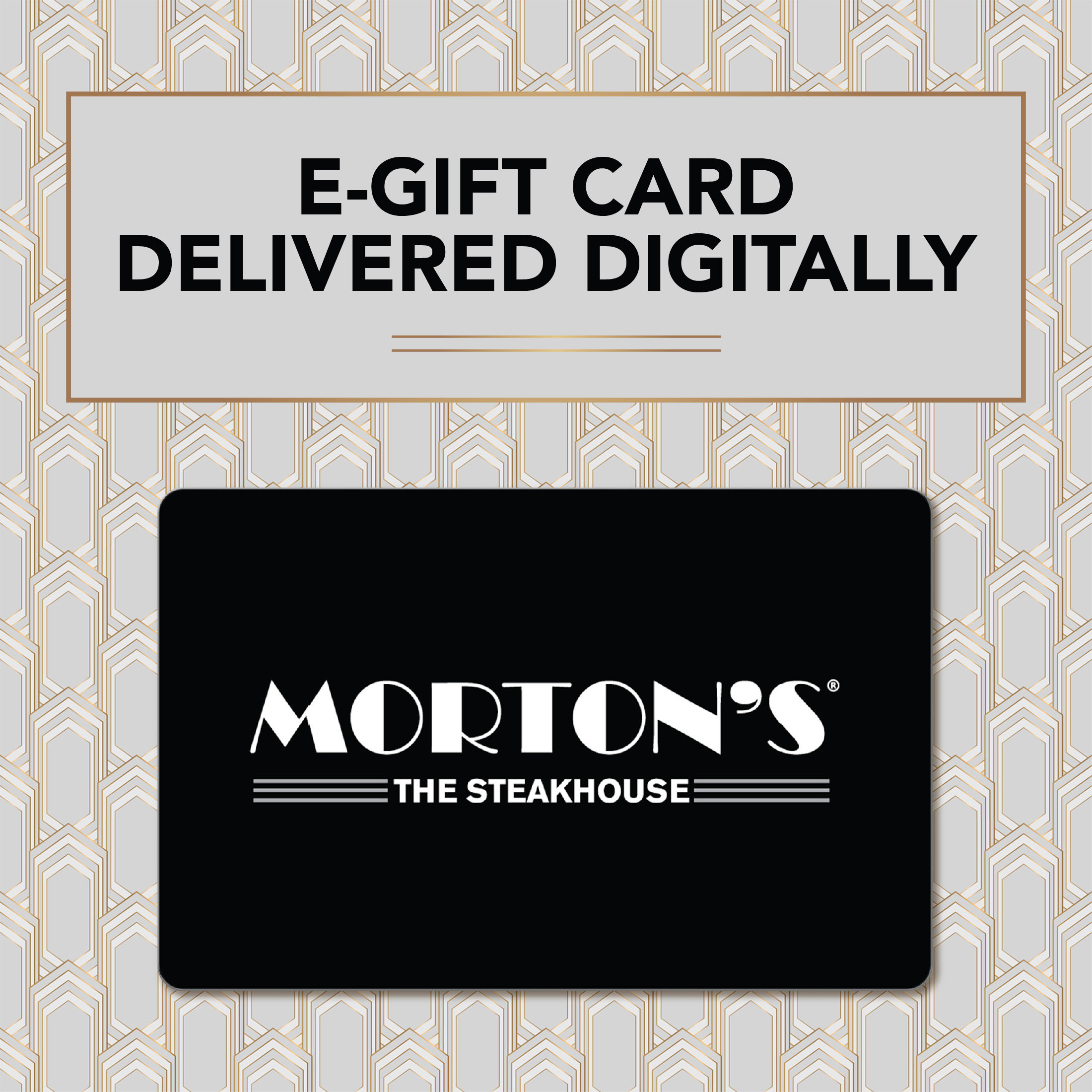Morton's The Steakhouse eGift Card [Email Delivery]