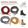 thumbnail image 4 of Retro Round Shoelaces Daddy Shoes Sports Shoestrings Sneakers Rope Thick 4 Pairs, 4 of 6