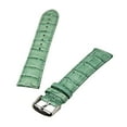 thumbnail image 1 of Debeer 's Light Green 20 mm Wide Crocodile Pattern Strap, 1 of 6