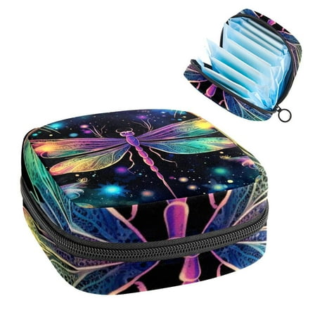 Firefly Period Purse Storage Bag Scented Sanitary Napkin Disposal Bags Pouch Bag with Zipper