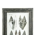 thumbnail image 2 of Benjara BM219185 Rectangular Wooden Wall Art with Seashells, Black & White - Assortment of 4, 2 of 5