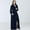 Navy, variant on Dyfzdhu Nightgowns for Women Soft Plush Bathrobe Fluffy Cute Long Coat Nightgown Nightdress