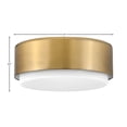 thumbnail image 6 of 2 Light Medium Flush Mount-Lacquered Brass Finish Hinkley Lighting 30073Lcb, 6 of 6