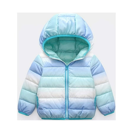 

GERsome Boys Girls Cute Long Sleeve Tie-Dye Hooded Jacket Fashion Keep Warm Coat Outfits
