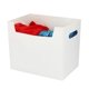thumbnail image 3 of Organizador de armario blanco para armarios, cajas y contenedores para ahorrar espacio de manera eficiente Cubo de almacenamiento plegable, 3 of 8