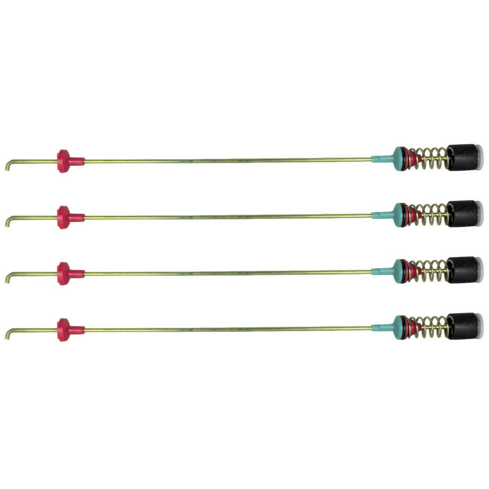 4PC Washer Suspension Rod Damper Assembly For Samsung WA40J3000AW DC97