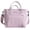 Purple, variant on Insulated Lunch Bag for Women, Extra Large Lunch Box with Removable Shoulder Strap, Leakproof Lunch Tote with Side Pockets, Reusable Bag for Work, Hiking, Picnic, Camping, Beach, Black