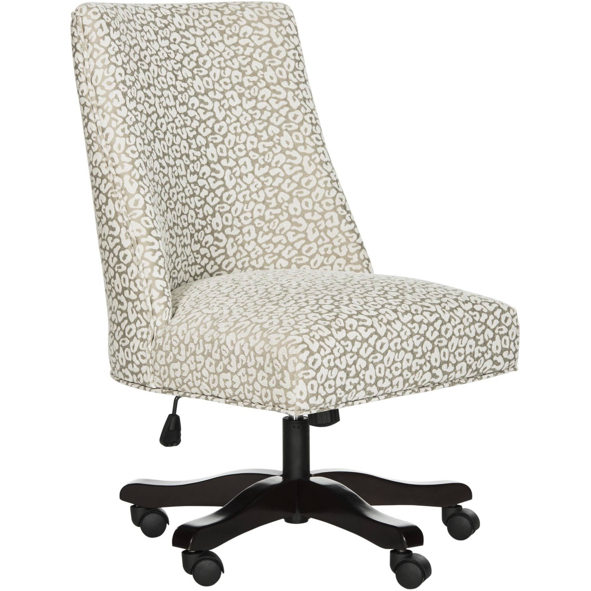 Safavieh Scarlet Swivel Desk Chair White Beige Com