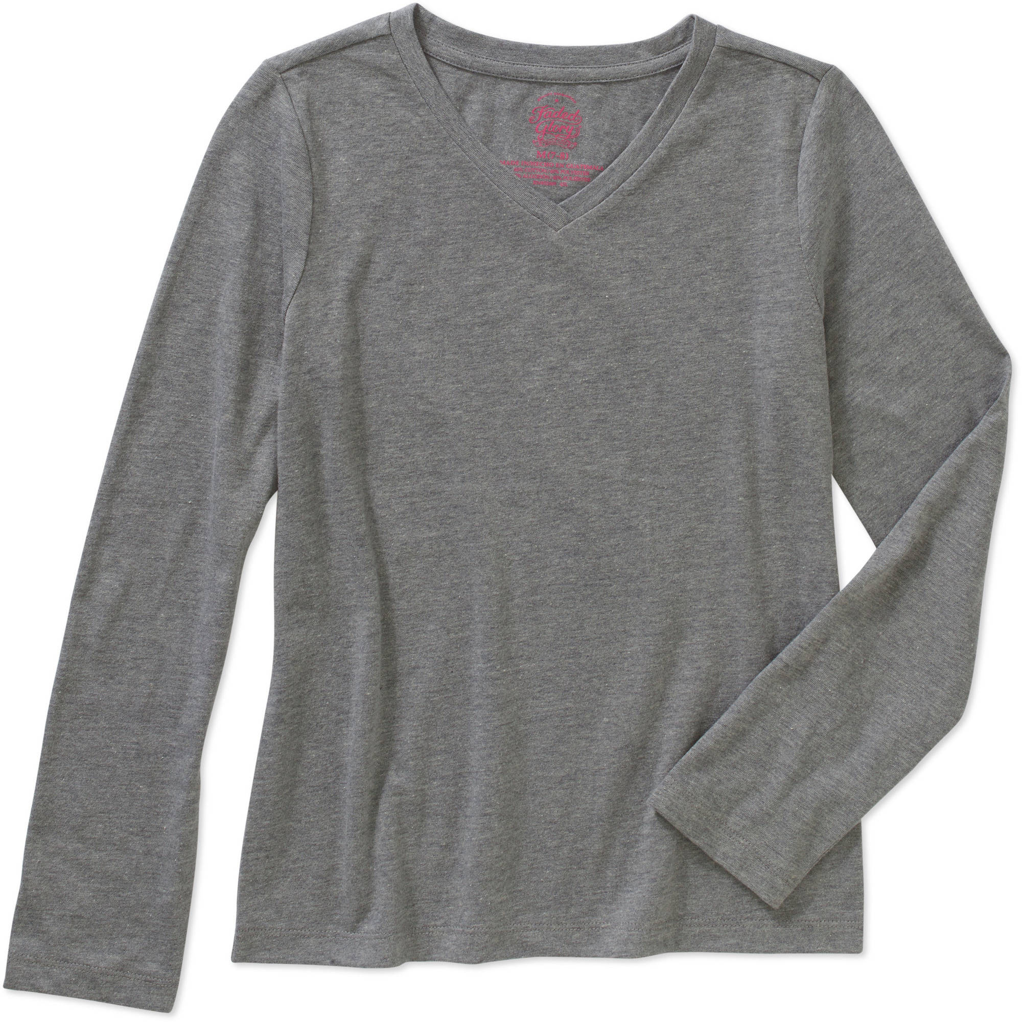 HANES K261 GIRLS KMART JERSEY SS GRX SHIRTTAIL K261 Y05535/NEON BLUE