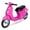 Pink, variant on 24V Hyper Toys Retro Electric Scooter, Easy Twist Throttle, Blue, Ages 13+, Including Teens, Tweens