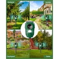 thumbnail image 6 of PATIOEASY Ultrasonic Animal Repeller 4-Pack, Solar Powered Motion Sensor, IP65 Waterproof with 5 Modes for Yard, Garden, Repel Deer Raccoons Rabbits Cats, 6 of 9