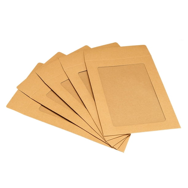 20 Sobres Extra Fuertes DIN A4 C4 Color Marrón Con Ventana - 120 Gr. Para Envíos Seguros