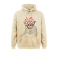 thumbnail image 5 of Bandana con lunares de Pug para amantes de los perros, regalo para mujeres, sudaderas únicas de moda nuevas, sudaderas con capucha para hombres, ropa para exteriores para el DÍA DE AÑO NUEVO, 5 of 5