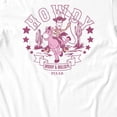 thumbnail image 3 of Disney Pixar Toy Story Howdy Woody Bullseye Star Women's T Shirt (White, S-XXL), 3 of 4