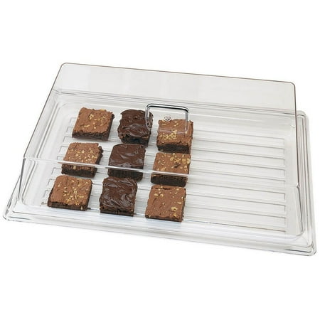 Cambro Equipment Stand - Clear Full Cover, 12 x 20 (11-0250) Category: Cake Stands and Pastry Trays By Cambro Ship from US