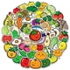 thumbnail image 1 of 50 pegatinas de frutas y verduras, pegatinas de graffiti de frutas y verduras educativas para el reconocimiento de objetos, 1 of 5