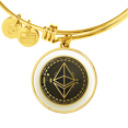 thumbnail image 2 of Bracelet en or Ethereum en Acier Inoxydable Ou en or 18k, 2 of 7