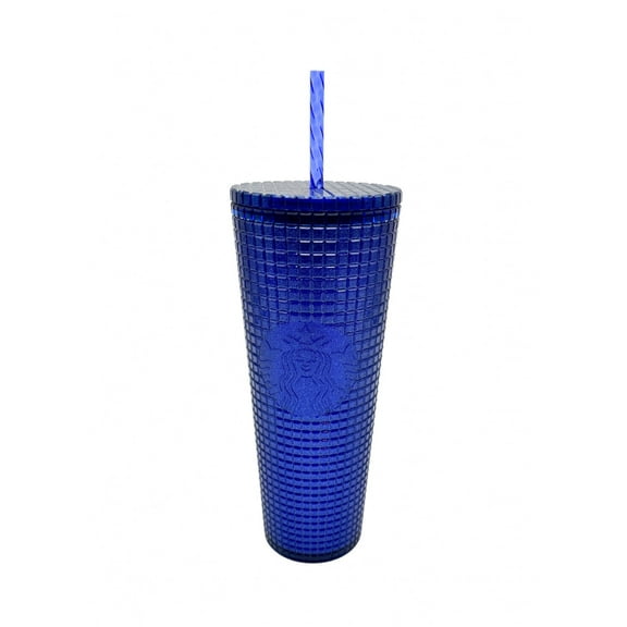 Starbucks Cobalt Grid Cold Cup Venti (24 oz)