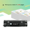 thumbnail image 3 of A AZTECH 2-Pack Compatible Toner Cartridge for Canon 137 Work with imageCLASS MF211 MF212w MF216n MF217w MF229dw MF247dw MF244dw D570 MF224dw Printer (Black), 3 of 11