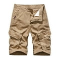 thumbnail image 1 of Cargo Shorts for Men – Classic Stretch Ripstop Mens Hiking Cargo Shorts Causal Lightweight Multi-Pockets Work Shorts, 1 of 7