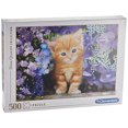 thumbnail image 2 of Rompecabezas Clementoni Gato Jengibre en Flores 500 Piezas, 2 of 2