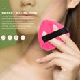 thumbnail image 2 of Miangastore Outils de Maquillage pour le Visage Houppettes de Maquillage Rosé 8 Pcs 2.6x2.4x0.5in, 2 of 8