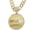 GO-GO-golden, variant on Miami Mens Cuban Link Chain Silver Gold Plated Bling Cuban Necklace Diamond Chain for Men iced out chain Hip Hop Necklace