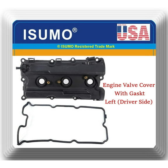 Engine Valve Cover W/Gasket Left Fits:OEM# 13264EA210 Nissan 2005-2017 V6 4.0L