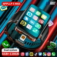 thumbnail image 4 of LOKMAT Appllp 5 Max 4G Android+PAR2822 Dual System Smart Watch Phone, 2.4-inch Large Screen Sports 1500mAh Dual Camera Wifi BT GPS Flashlight Function, 4 of 16