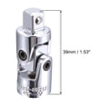 thumbnail image 4 of Unique Bargains Adaptador de enchufe universal de 1/4 de pulgada, socket de trinquete, acero Cr-V, 4 of 4