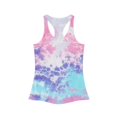 thumbnail image 2 of Womens Tie Dye Racerback Road Runners Motorcycle Club Tank Top, 2 of 3