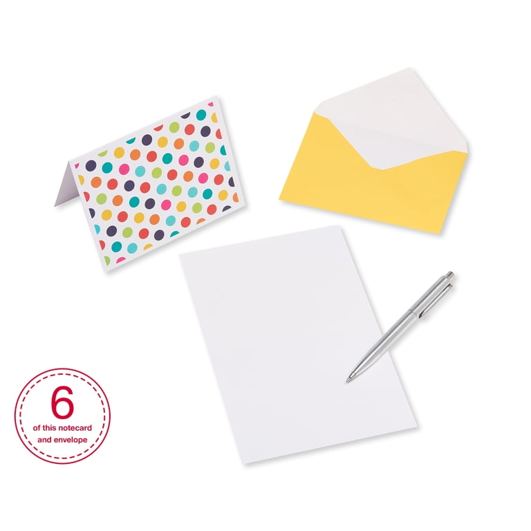American Greetings Blank Cards Assortment with Envelopes, Bright Patterns  (30-Count) - Walmart.com
