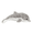 Grey, variant on Apricot Lamb Dark Blue Dolphin Plush Toy for Kids 12 Inches
