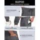 thumbnail image 5 of Pantalones deportivos Rapoo Athletic para hombre, color gris, talla L/28 con bolsillos, 5 of 7