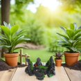 thumbnail image 4 of Luxshiny 6Pcs Miniature Garden Rocks Assorted Color Resin Decor for DIY Enthusiasts and Home Decoration, 4 of 8
