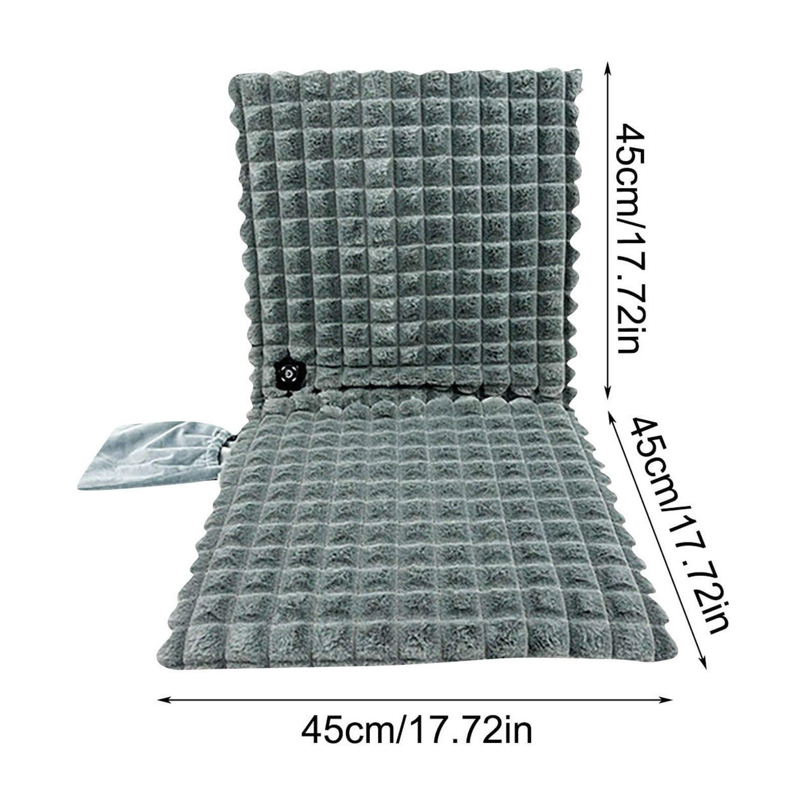 Heated Seat Cushion for Office Chair, Large Heating Area USB Powered Seat Pad with 3 Temperature Settings for Pain Relief and Improved Circulation