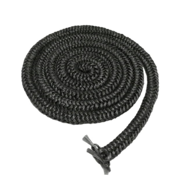 Junta de puerta de cuerda de sellado para chimenea, reemplazo de estufa duradera, junta de chimeneas de 2M, calderas de cuerda, junta de alta densidad 047 pulgadas x 78 pulgadas BLESIY Junta de estufa