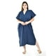 thumbnail image 5 of Vestido de algodon con bolsillos Roman Fashion /Tallas Extras, 4363 (Azul marino) azul marino 38, 5 of 6