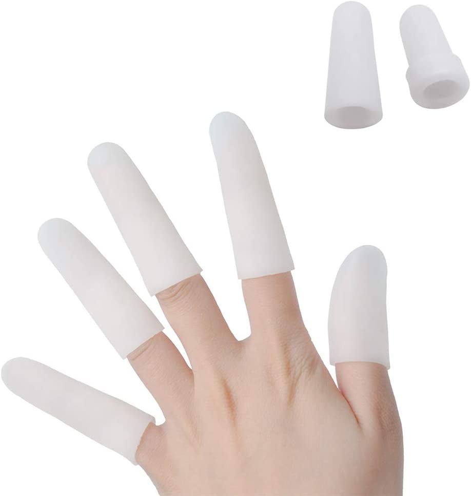 Yximeiguo Finger Sleeves Gel Thumb Finger Tubes for Arthritis, Trigger ...