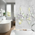 thumbnail image 6 of Dreamtimes 16x28 Inch Face Hand Towel Set Colorful Watercolor Pattern Lemon Fruits Cotton Washcloths, Quick-Dry Highly Absorbent Bath Towels 2 Pcs for Bathroom Ktichen Travel SPA Gym, 6 of 7