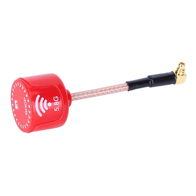 Antena, 5.8Ghz 3dBi LHCP Antena De Alta Ganancia Para FPV Racing Drone RC Piezas Accesorio Rojo