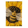 thumbnail image 2 of PHYHOO  Welcome Summer Garden Flag Double Sided, Burlap Small Bee Garden Yard House Flags Outside Outdoor Spring Seasonal Porch Lawn Decoration White, 2 of 6