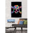 thumbnail image 2 of Jason Naylor - Color Skull Wall Poster, 22.375" x 34", Framed, 2 of 3
