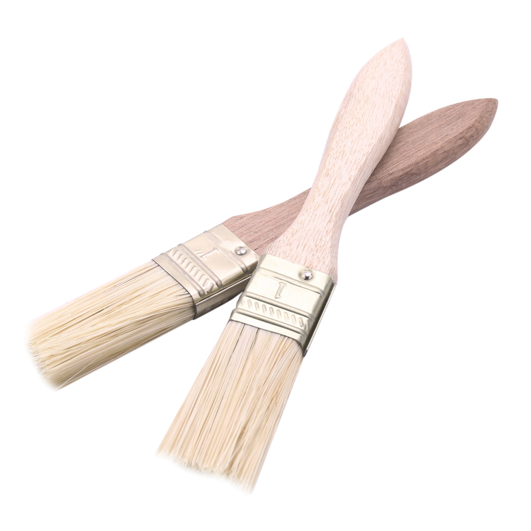 108 pcs 1 Inch (24mm) Paint Brushes and Chip Paint Brushes for Paint Stains Varnishes Glues and