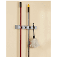 thumbnail image 3 of DALLINT-The Lakeside Collection 4-Slot Mop & Broom Wall Organizer 1 Pieces, 3 of 3